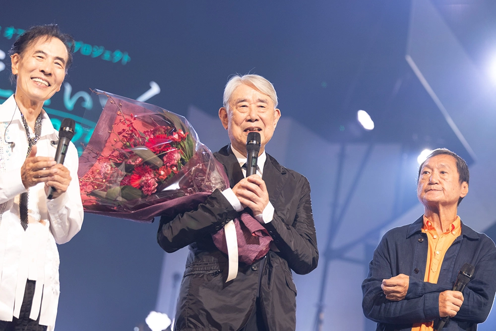 花束贈呈